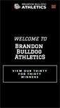 Mobile Screenshot of brandonbulldogathletics.com